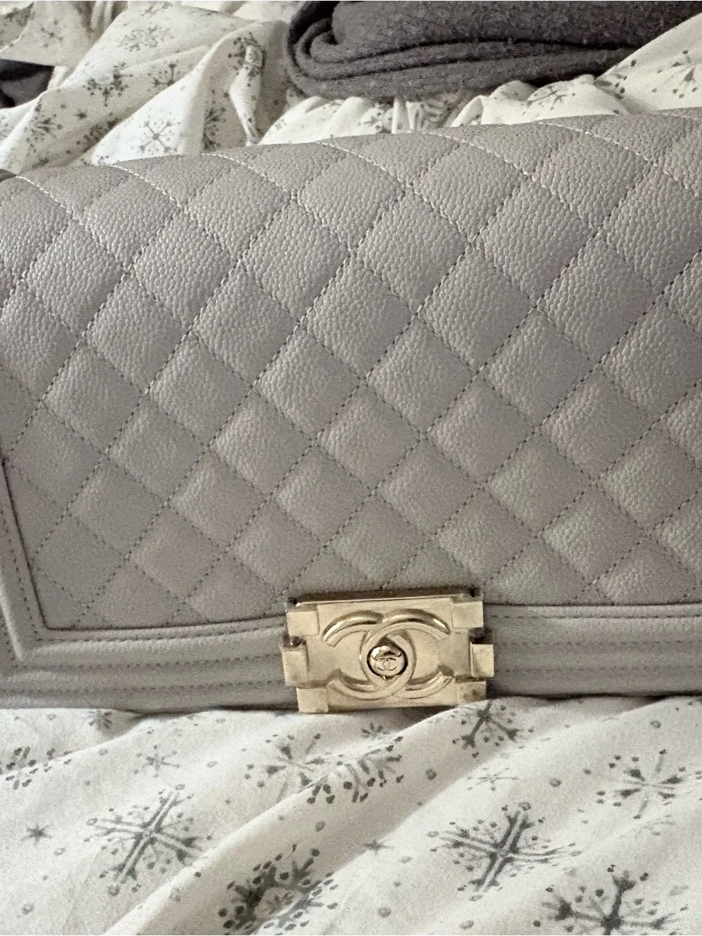 Chanel Old Medium Caviar Boy Bag